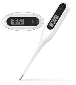 img 1 attached to Accurate Xiaomi Measuring Electronic Thermometer 🌡️ in White/Black: A Reliable Temperature Monitoring Solution