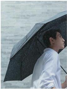 img 1 attached to Xiaomi Oversized Portable Umbrella Umbrella, dark blue