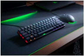 img 1 attached to Gaming Keyboard Razer Huntsman Mini Razer Clicky Optical Switch Purple, Black, Russian