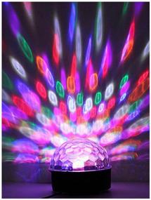 img 1 attached to LED disco ball usb with bluetooth music Magic Ball Light MP3 with light and music flash drive and remote control