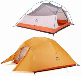 img 1 attached to Палатка трекинговая двухместная Naturehike Cloud UP 2 NH17T001-T (210T), оранжевый