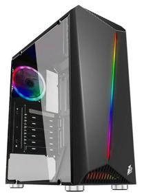 img 1 attached to Computer case 1stPlayer Rainbow R3-A black