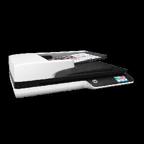 img 1 attached to HP ScanJet Pro 4500 fn1 scanner white/black