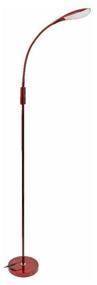 img 1 attached to Ultra LIGHT UL602 LED Touch Floor Floor Lamp, 7W, 5000K dimmable 3000K/4000K/5000K, Pearl Red