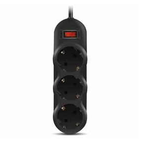 img 1 attached to SVEN SF-03L surge protector, 3 sockets, s/o, 10A / 2200 W black 3 m
