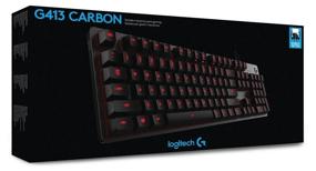 img 1 attached to Logitech G G413 Romer-G gaming keyboard, black