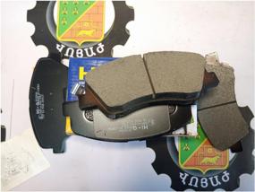 img 1 attached to Front disc brake pads SANGSIN BRAKE SP1399A for Hyundai i20, Hyundai Solaris, Kia Rio (4 pcs.)