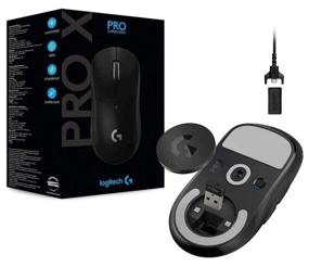 img 1 attached to Беспроводная игровая мышь Logitech Pro x superlight, черный