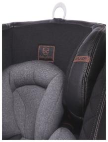 img 1 attached to Car seat group 0/1/2/3 (up to 36 kg) Babycare Shelter, eco-black-gray bamboo