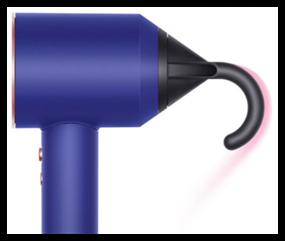 img 1 attached to Dyson Supersonic HD07 Gift Edition hair dryer, blue/rose gold