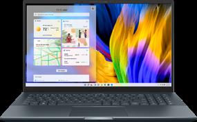 img 1 attached to 15.6" Notebook ASUS ZenBook Pro UM535QA-KS241 1920x1080, AMD Ryzen 7 5800H 3.2GHz, RAM 16GB, LPDDR4X, SSD 1TB, AMD Radeon RX Vega 5, No OS, 90NB0UK1-M00BN0, Pine Gray
