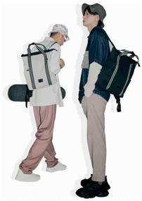 img 1 attached to NINETYGO Urban multifunctional commuting backpack, black