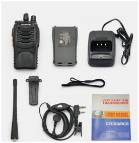 img 1 attached to Walkie-talkie Baofeng BF-888S with headset, 2 pcs.