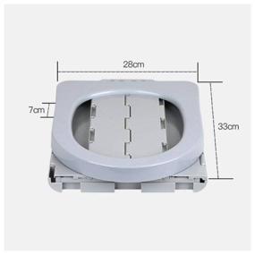 img 1 attached to Folding toilet for camping / portable toilet travel toilet / portable toilet travel / foldable travel toilet