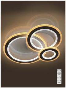 img 1 attached to Chandelier LED Estares RIPLEX ROUND 108W R-700/500-WHITE/WHITE, 108 W, color: white