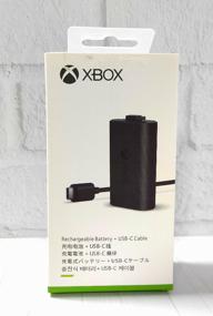 img 1 attached to 🔋 Black Microsoft Battery Pack with USB Type-C Charging Cable for Xbox Series S/Series X/One Controller