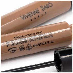 img 1 attached to 💁 Enhance Your Perfect Brow Look with Vivienne Sabo Brow Atelier Mascara, 6 ml