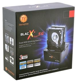 img 1 attached to Thermaltake BlacX Duet 5G HDD/SSD docking station, black