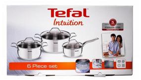 img 1 attached to Набор посуды Tefal Intuition A702S685 6 пр. серебристый