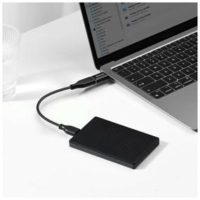 img 1 attached to Переходник/адаптер Baseus Ingenuity Series Mini OTG USB Type-C - USB-A 3.1, 1 шт., черный