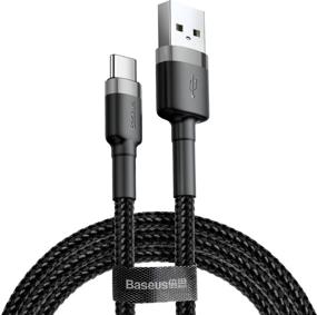 img 1 attached to Baseus Cafule USB Type-C to USB Type-C cable, 2 m, 1 pc, black/grey