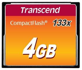 img 1 attached to Transcend Compact Flash memory card 4GB, R/W 20/18MB/s