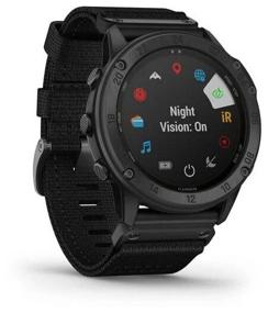 img 1 attached to Garmin Tactix Delta Solar Smart Watch with Nylon DLC Wi-Fi Strap NFC, black