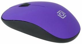 img 1 attached to Wireless mouse OKLICK 515MW, black/purple