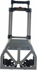 img 1 attached to Luggage trolley STAYER 38755-90 , silver