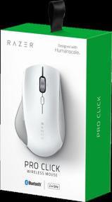 img 1 attached to Razer Pro Click Wireless Gaming Mouse White