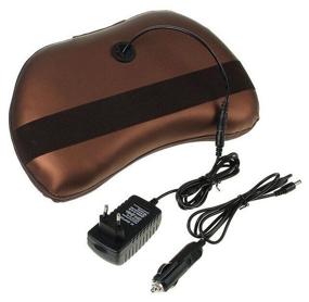 img 1 attached to Car & Home massage cushion 8028 31x21x10 cm, brown