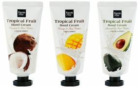 img 1 attached to Farmstay Tropical Fruit Avocado & Shea Butter Hand Cream, 50 ml