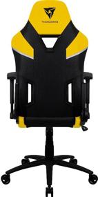 img 1 attached to Gaming chair ThunderX3 TC5, upholstery: faux leather, color: Bumblebee Yellow