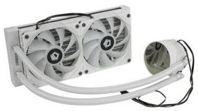 img 1 attached to Water cooling system for ID-COOLING ZoomFlow 240XT processor, white/ARGB