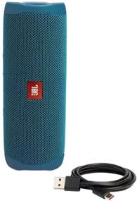 img 1 attached to Portable acoustics JBL Flip 5 Eco Edition, 20 W, ocean blue