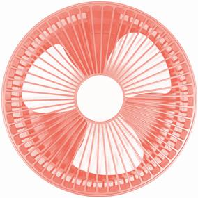 img 1 attached to Haifisch Folding Desktop Portable Fan 3600mah Battery (Pink)