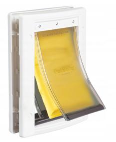 img 1 attached to Pet door PetSafe Extreme Weather 2-Way 21.4x28.4 cm white/grey