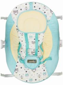 img 1 attached to 🪀 Turquoise Amarobaby Swinging Baby Swing