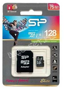 img 1 attached to Memory Card Silicon Power microSDXC 128 GB Class 10, UHS Class 1, R/W 75/15 MB/s, adapter to SD