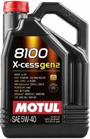 img 1 attached to Synthetic engine oil Motul 8100 X-cess GEN2 5W40, 5 l, 1 pc