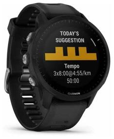 img 1 attached to Garmin Forerunner 955 smart watch with black strap (010-02638-30)