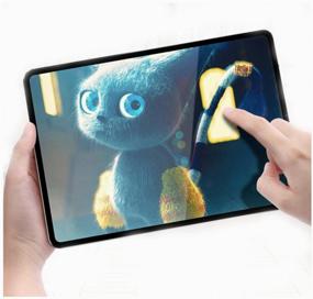 img 1 attached to Protective Film for Apple iPad Pro 12.9 Inch 2018/2020 with WIWU Paper-Like Protect Film iPaper Effect