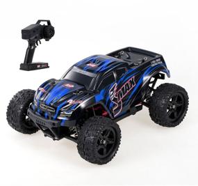 img 1 attached to Monster truck Remo Hobby Smax RH1631, 1:16, 28.5 cm, blue