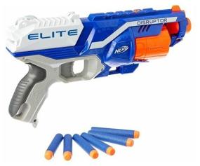 img 1 attached to 🔫 Review: Blaster Nerf Elite Disruptor B9837 - Unleash Extreme Dart Power