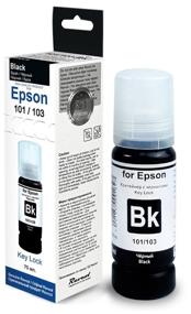 img 1 attached to Ink Revcol 101/103 for Epson L1110/ L3150/ L5190, 4 colors of 70ml, Dye (Premium)