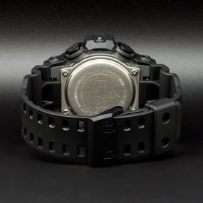 img 1 attached to CASIO G-Shock GA-700-1B quartz watch, alarm clock, chronograph, stopwatch, countdown timer, waterproof, shockproof, display backlight, black