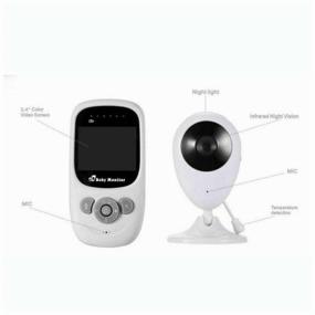 img 1 attached to Digital Video Wireless Baby Monitor 2.4 TFT LCD