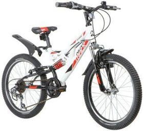 img 1 attached to Горный (MTB) велосипед Novatrack Dart 20 6 (2020) белый 13" (требует финальной сборки)