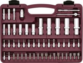 img 1 attached to Thorvik UTS0108 Automotive Tool Set 108pcs Dark Red