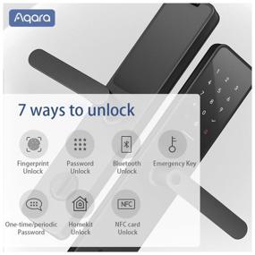 img 1 attached to Smart Door Lock Aqara A100 Pro Smart Door Lock (CN) (ZNMS02ES)
